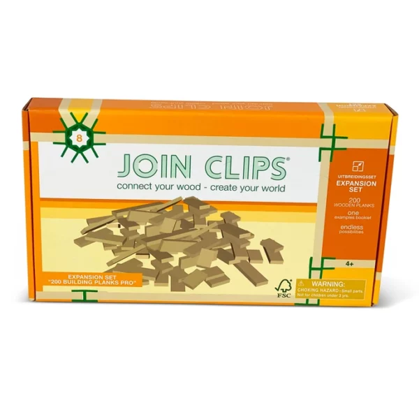 Join clips Uitbreidingsset 200 Building Planks Pro