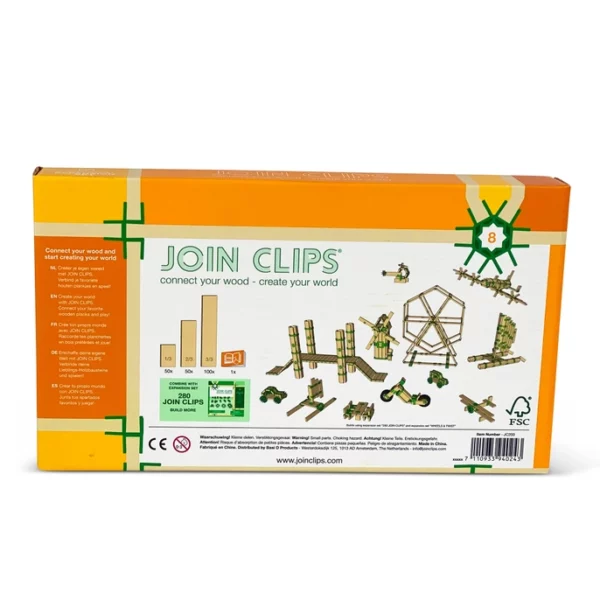 Join clips Uitbreidingsset 200 Building Planks Pro1