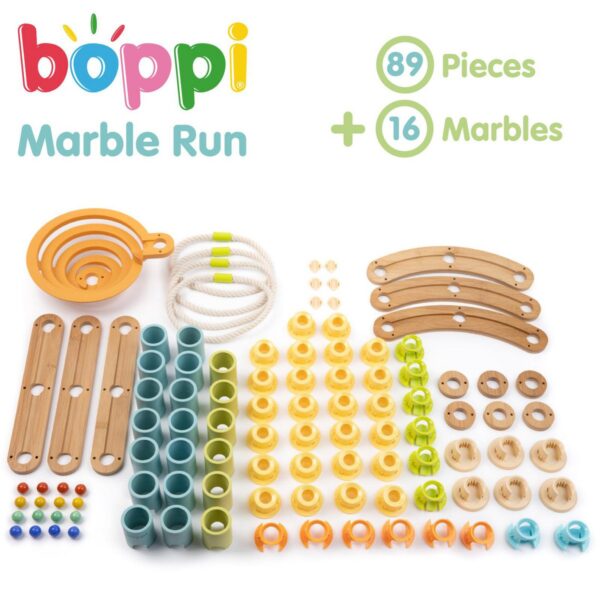 Boppi - houten knikkerbaan - advanced pakket3