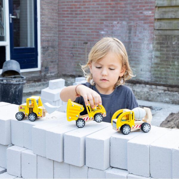 Bouwvoertuigen - 3 stuks 4