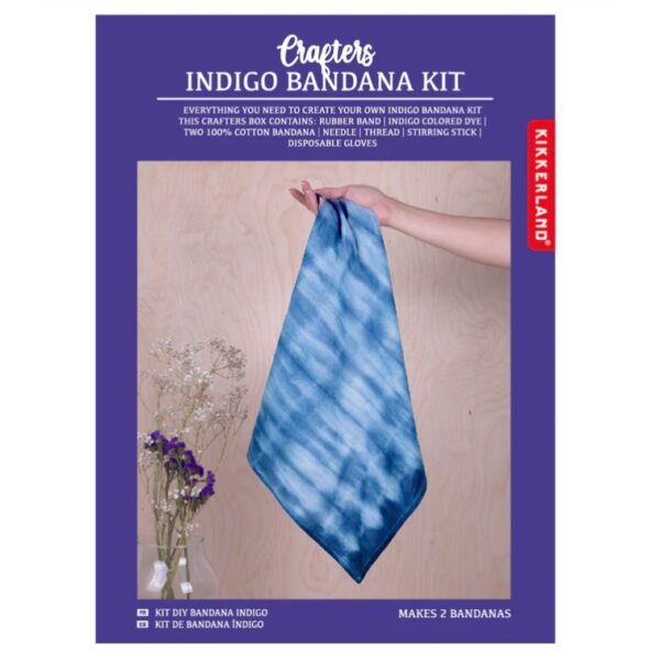 Crafters Indigo Bandana Kit2