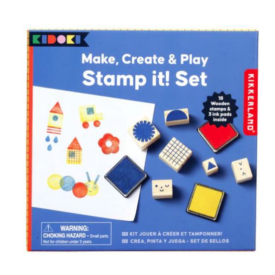 KIDOKI Make, Create & Play Stamp It! Set1