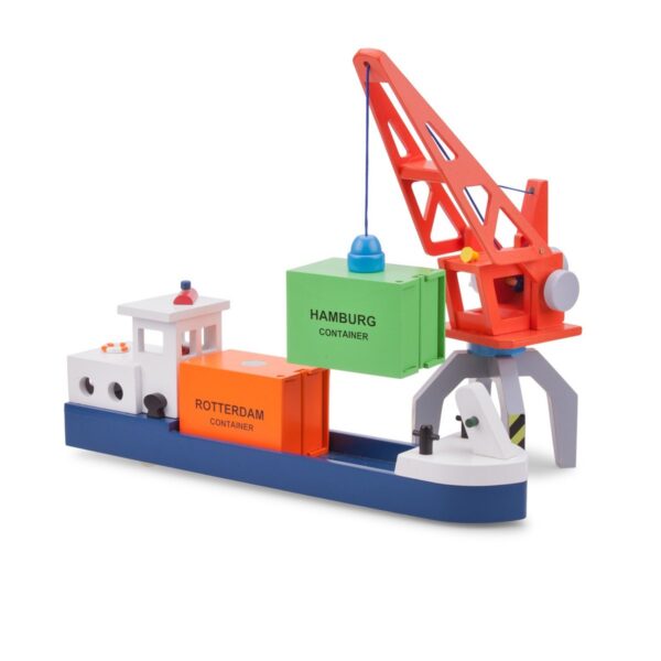 Rijnaak met 2 containers1