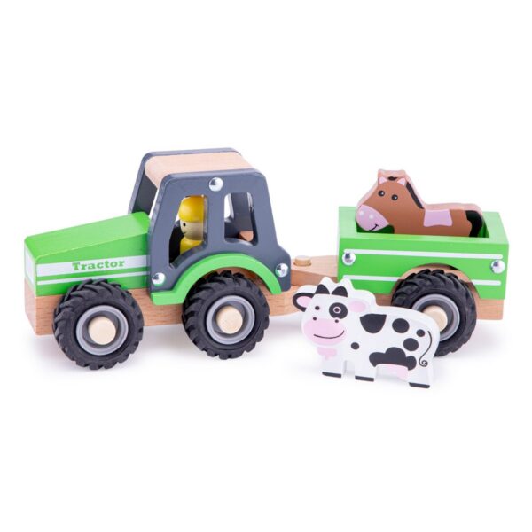 tractor met boerderijdieren