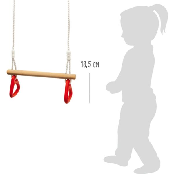 trapeze met gymnastiekringen2