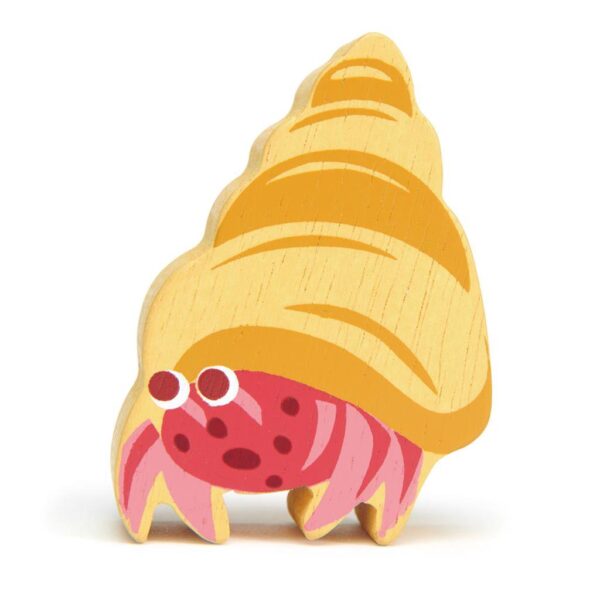 HOUTEN ZEEDIER HERMIETKREEFT