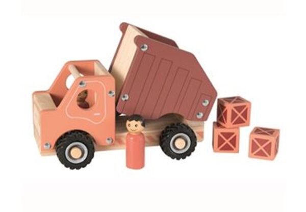 Houten vrachtwagen