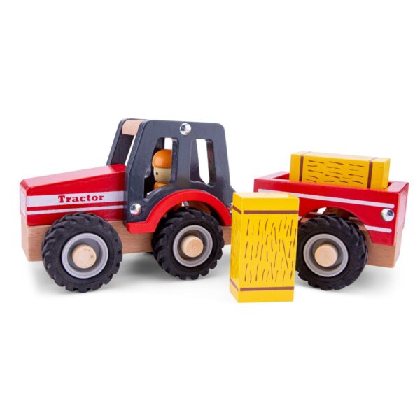 Tractor met Aanhanger - Hooibalen5