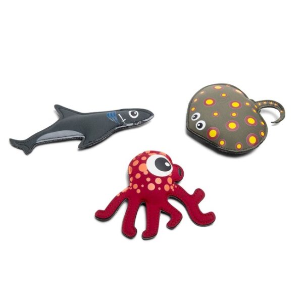 Duikdieren – haai, rog en octopus2