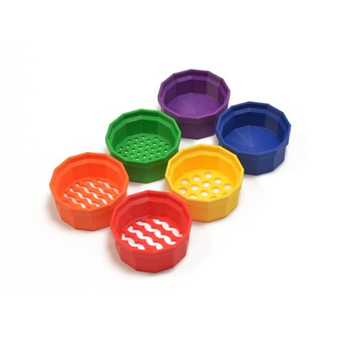 Regenboogzeefjes3 (1) Kleurrijke Regenboog Zeefjesset Small– Spelen, Ontdekken & Sorteren met X Creator
