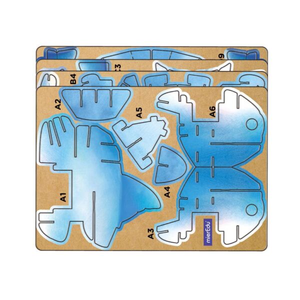 MierEdu – 3D Puzzel Build & Sound – dolfijn bouwpakket