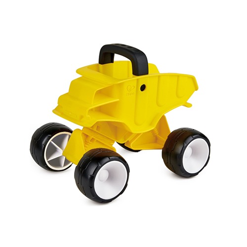 kiepwagenzijkant Dump Truck Geel – Hape Kiepwagen | Stevig Speelgoed voor Buiten en Binnen