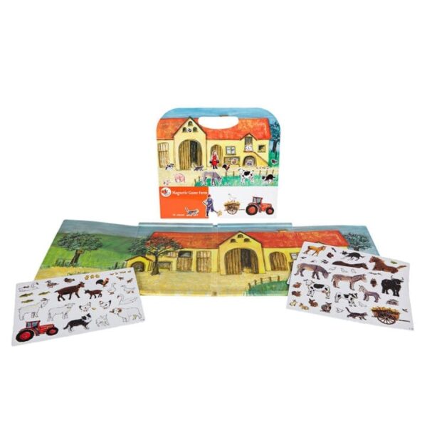 magneetboek boerderij1 Magneetboek Boerderij – Egmont Toys | Interactief Speelboek met Magneten