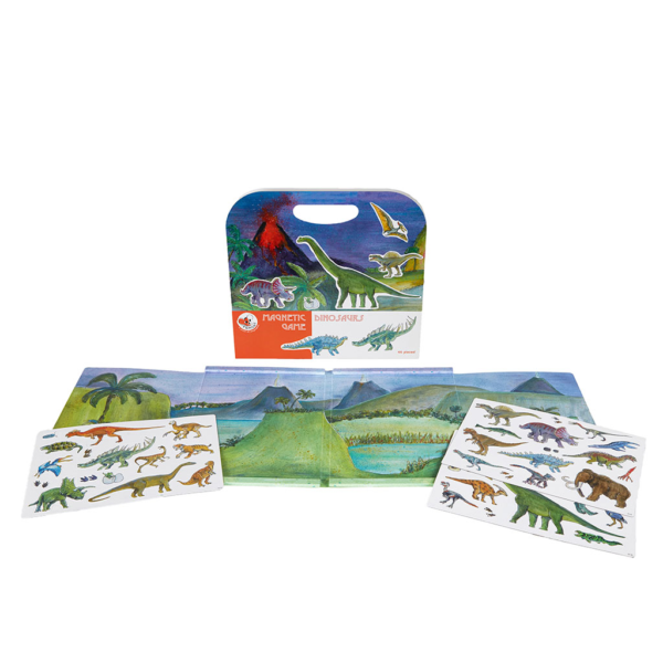 magneetboek dinosaurus2 Magneetboek Dinosaurus – Egmont Toys | Educatief en Creatief Speelboek