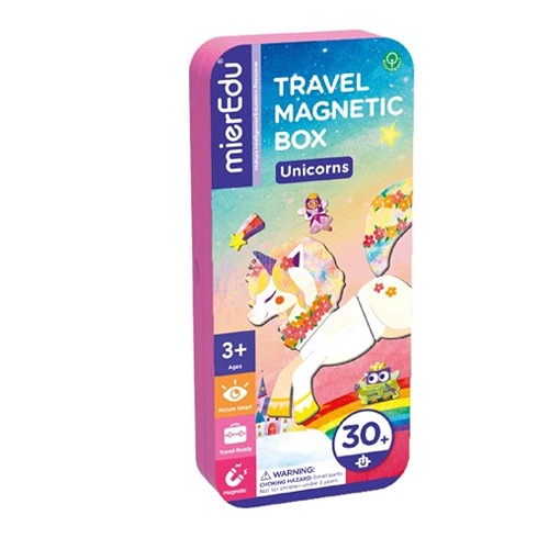 mieredu eenhoorn1 (1) Mieredu Magnetische Puzzeldoos Eenhoorn – Creatief Speelplezier voor Onderweg & Thuis