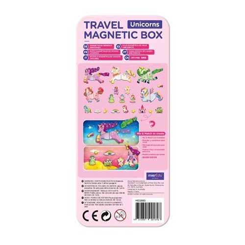 mieredu eenhoorn2 (1) Mieredu Magnetische Puzzeldoos Eenhoorn – Creatief Speelplezier voor Onderweg & Thuis