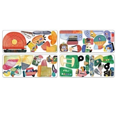 MierEdu Magnetische Puzzeldoos Vliegtuigen – Educatief Reisspeelgoed vol Fantasie en Avontuur