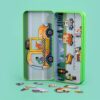 MierEdu Magnetische Puzzeldoos Voertuigen – Creatief Speelgoed voor Onderweg & Thuis