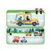 MierEdu Magnetische Puzzeldoos Voertuigen – Creatief Speelgoed voor Onderweg & Thuis