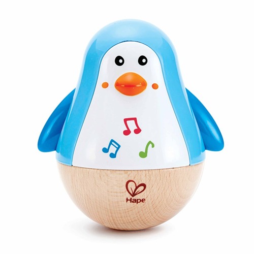 penguin1 Hape Penguin Musical Wobbler – Muzikaal wiebelpoppetje voor baby’s