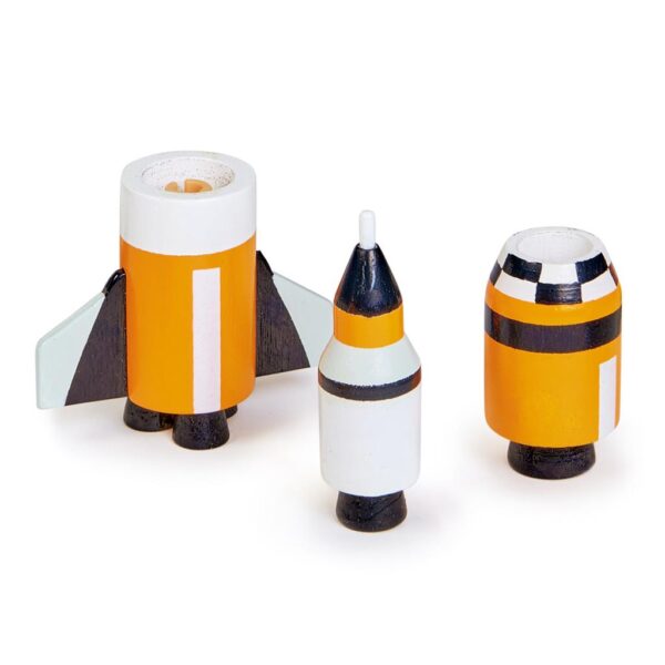ruimte raket Tender Leaf Space Voyager Set – Houten Ruimtevaart Speelset