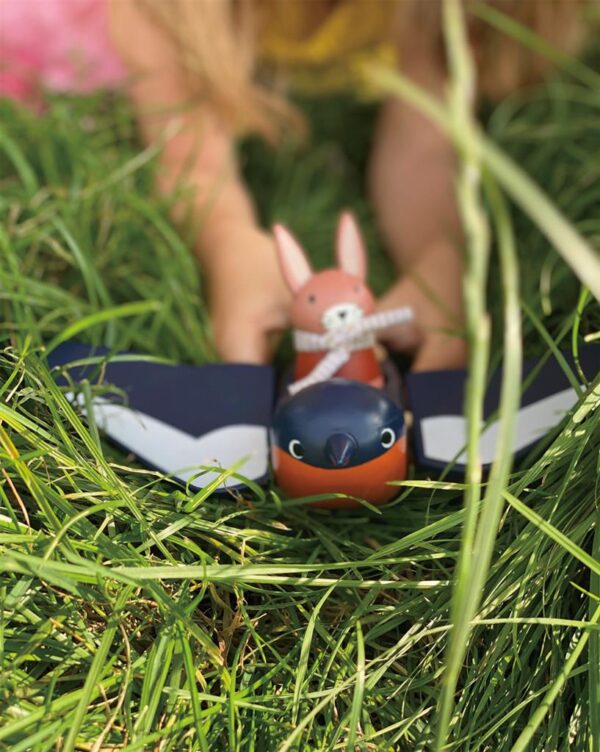 swiftybirdzwaluw 8 Tender Leaf – Swifty Bird – Houten Zwaluwfiguur