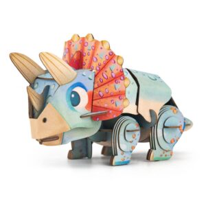 MierEdu – 3D Puzzel Build & Sound – Triceratops bouwpakket