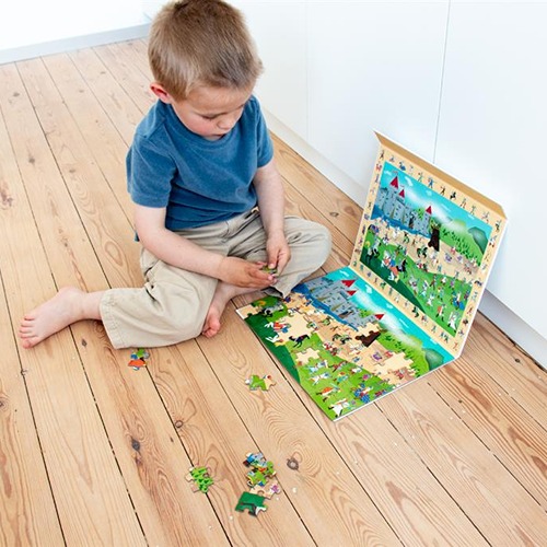 6181234_kids2023_1 (1) Scratch Europe 2 in 1 Magnetische Puzzel – Discovery Game Ridders | Speurtocht in het Ridderrijk