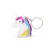 Kikkerland Eenhoorn - Unicorn LED Sleutelhanger met Geluid