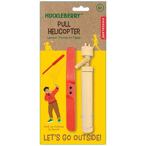 Huckleberry Helikopter – Trekspeelgoed voor Buitenavonturen