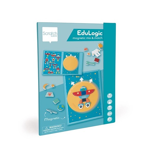 Mix and Match – Ruimte Avontuur van Scratch | Educatief & Creatief Puzzelplezier