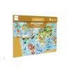 2 in 1 Magnetische Puzzel – Discovery Game Wereld | Scratch Europe – Speel & Ontdek de Wereld
