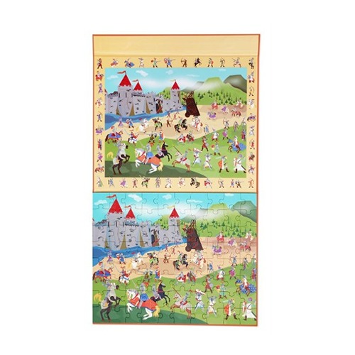 puzzel ridder2 (1) Scratch Europe 2 in 1 Magnetische Puzzel – Discovery Game Ridders | Speurtocht in het Ridderrijk