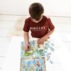 2 in 1 Magnetische Puzzel – Discovery Game Wereld | Scratch Europe – Speel & Ontdek de Wereld