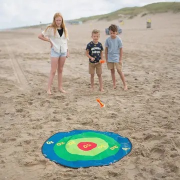 BS Toys XXL Park Darts – Groot Dartspel voor Buiten | Houten Darts voor Kinderen (6+)