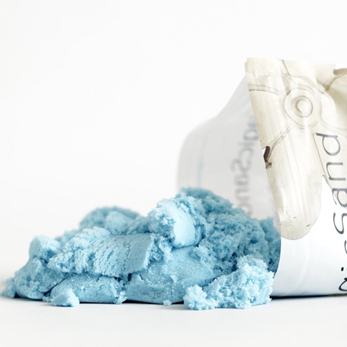 SensoryFun Blauwe Magic Sand, kinetisch zand