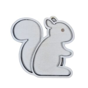 vulvorm eekhoorn houten vulvorm eekhoorn, voor sensorische tafel