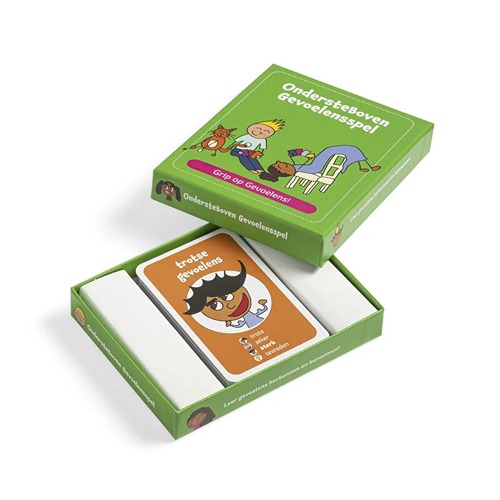Onderstboven Gevoelensspel van Uitgeverij Briljant – Educatief emotiespel voor kinderen bij Het Speellab