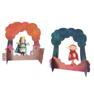 tafeltheater (1) Egmont Toys Tafelmodel Theater – Poppenkast voor Kinderen