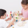 duurzaam-houten-evenwichtsspel-kinderen kinderen stapelen houten blokken met New Classic Toys houten evenwichtsspel