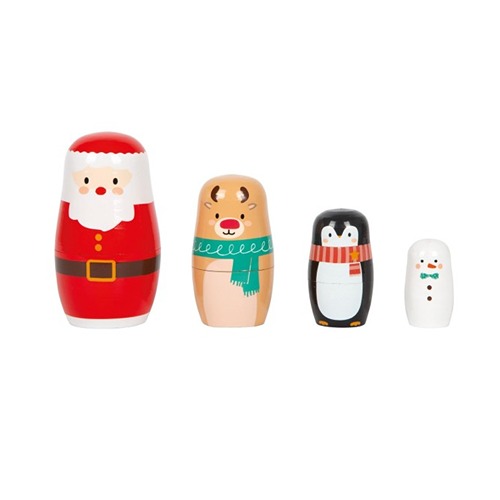 houten-matroesjka-kerstfiguren-santa-rendier-pinguin-sneeuwpop.jpg Small Foot houten kerstpoppen speelgoed voor peuters en kleuters
