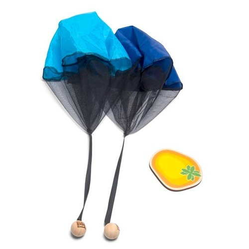 Houten doel eiland van BS Toys Flying de Boule