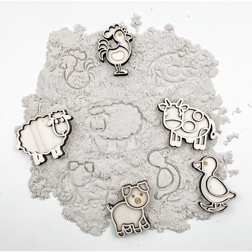 houten-sensorisch-speelgoed-boerderijdieren-vultray Leuk met Letters houten sensorisch speelgoed boerderijdieren in speelzand het Speellab