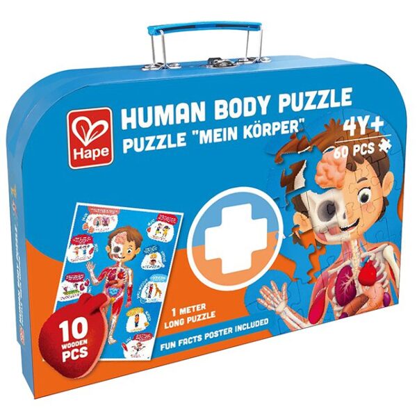 Educatief speelgoed Hape Human Body Puzzle menselijk lichaam