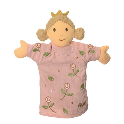 prinses-poppenkast-handpop-egmont-toys-het-speellab Egmont toys Handpop prinses – zachte katoenen poppenkast pop voor fantasiespel en taalontwikkeling