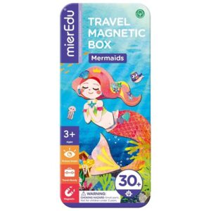 MierEdu magneetbox zeemeermin reisspeelgoed voor kinderen vanaf 3 jaar