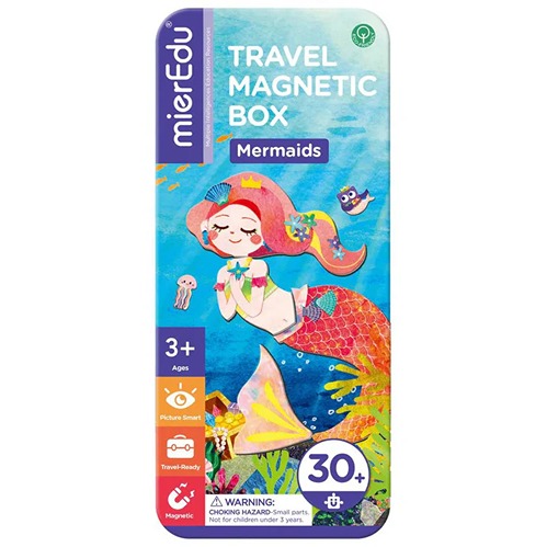 MierEdu magneetbox zeemeermin reisspeelgoed voor kinderen vanaf 3 jaar