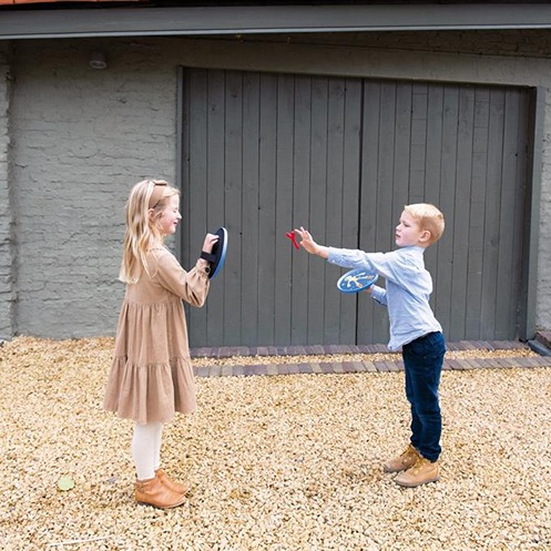 actief-speelgoed-robot-kinderen-speellab Actief speelgoed kinderen Scratch Hand-Disker Robot met 2 kinderen
