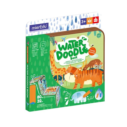 mieredu-reisspeelgoed-water-doodle-bosdieren MierEdu bosdieren doodle boek ideaal reisspeelgoed voor onderweg