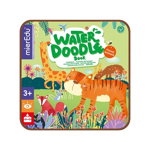 mieredu-water-doodle-boek-herbruikbaar-bos Herbruikbaar water doodle boek MierEdu bosdieren zonder knoeien
